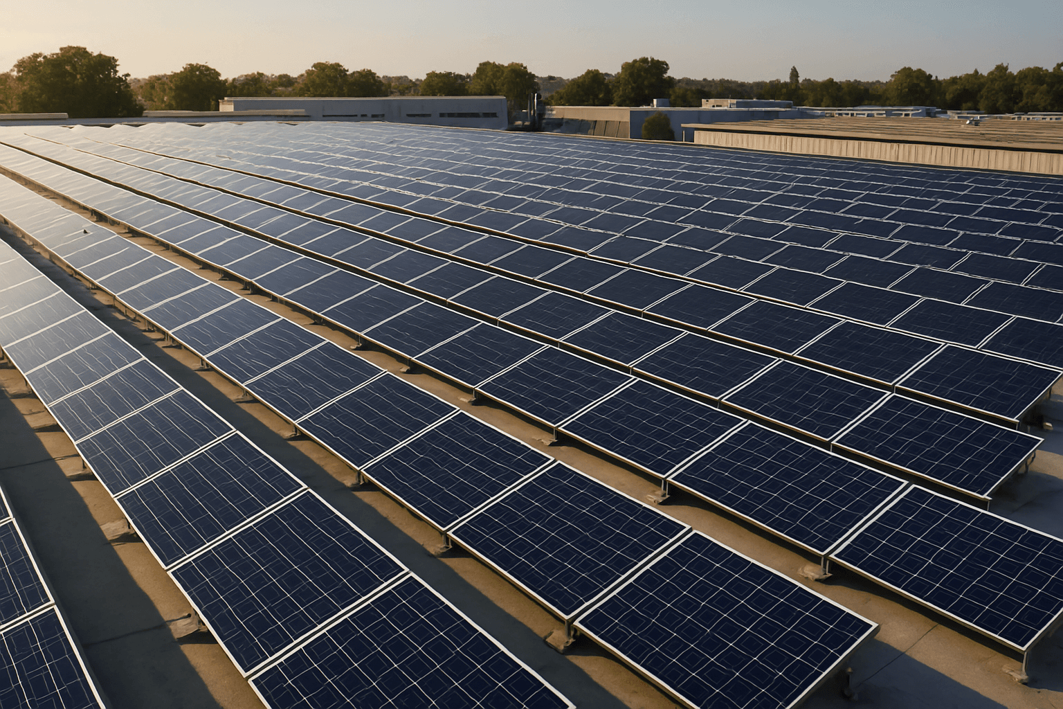 Impianto fotovoltaico commerciale